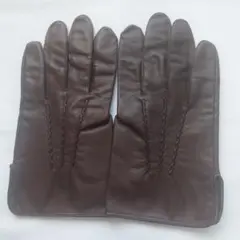 ブラウンレザー手袋