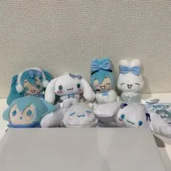 初音ミク×シナモロール マスコット まとめ売り ７点セット