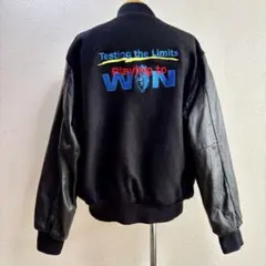 希少 90s Holloway ホロウェイ USA製 スタジャン XL ブラック