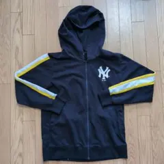 ニューヨーク　ヤンキース ジップパーカー L MLB ネイビー　マジェスティック