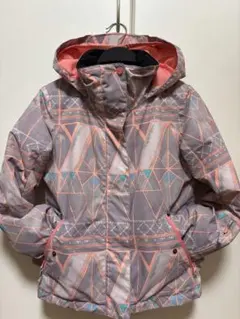 お値下げ　ROXY 子ども用スノーボードウェアセット Roxy - スノボ ウェア スノーボ―ドウェア キッズ 上下セット