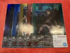 이치방쿠지 進撃の巨人 G賞オーロラポスター5種 J賞ステッカーコレクション6種