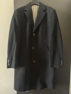 HILTON カシミヤ100% チェスターコート LL 着用回数 数回 - メルカリ