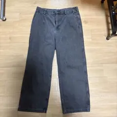 GU デニムバギースラックス M