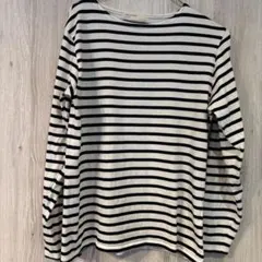 BACK NUMBER ボーダー 長袖Tシャツ Sサイズ Right-on