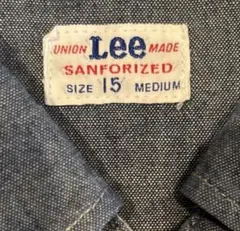 激レア！Lee 半袖シャツ 旧タグ 40's〜50's ヴィンテージ 古着のサムネイル