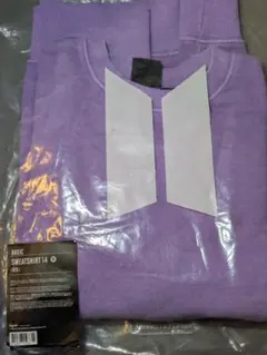 BTS BASIC SWEATSHIRT 14 パープル Mサイズ