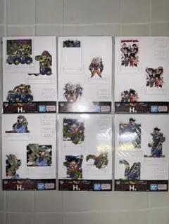 ドラゴンボール 一番くじ H賞　組み立て式スタンド 6枚セット
