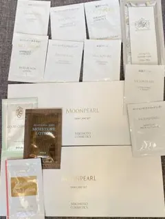 20点❣️まとめ売りミキモト等スキンケアサンプル　アメニティ　ムーンパールのサムネイル