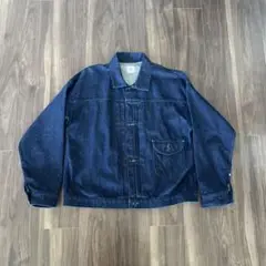 ブラック デニムジャケット