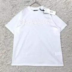 新品 ウノピゥウノウグァーレトレ リラックス シルケット Tシャツ M ホワイト