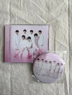 なにわ男子ＩWISH初回限定盤CD DVD缶バッジ