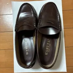 ローファー　HARUTA 牛革　ブラウン　23EEE