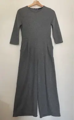 【お値下げ】ZARA W88 コレクション　ニットオールインワン　グレー