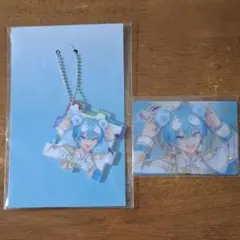 すにすて おさでい パズルキーホルダー ホログラムクリアカード - メルカリ