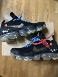 【美品！】ナイキオフホワイト　ヴェイパーマックス　黒