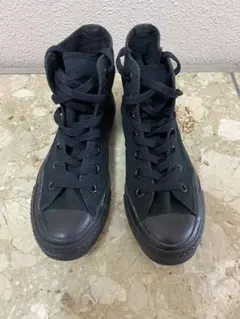 CONVERSE ALL STAR オールブラック ハイカット22.5㎝