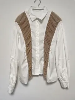 litmus herpraha シアー ドッキング コットンシャツ サンプル品 - メルカリ