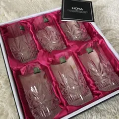 HOYA CRYSTAL ナッツボール付ジュース アイスコーヒーセット - メルカリ