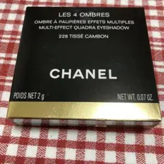 CHANEL LES 4 OMBRES 228 Tissé Cambon
