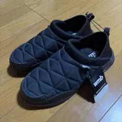 WORKMAN 黒 トレッドモックシューズeco S ブラック 防寒 ワークマン