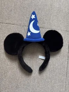 ミッキー耳 魔法使い帽子 カチューシャ