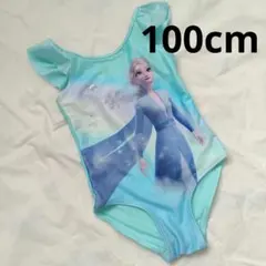女の子 水着 100cm エルサ スイムウェア ディズニープリンセス アナ雪