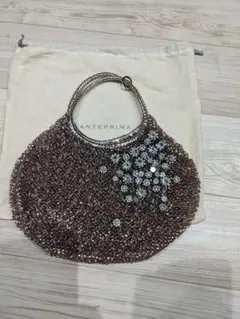 ANTEPRIMA　ワイヤーバッグ　ピンク　装飾付き