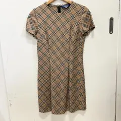 K◆BURBERRY バーバリー ブルーレーベル ノバチェック ワンピース M
