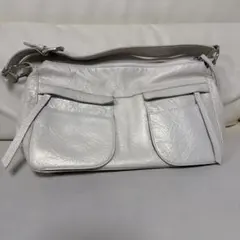 美品✨Ungaro ハンドバッグ レザー ホワイト