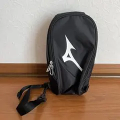 【新品・未使用】MIZUNO キッズ ボディバッグ ブラック☆のサムネイル