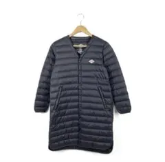 DANTON　vネックロングインナーロングダウンコート　サイズ36