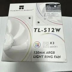 Thermalright TL-S12W 120mm ARGBファン 3個パック