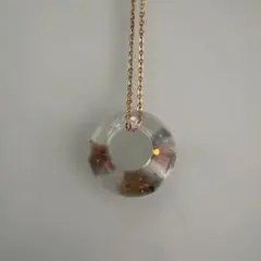 レジン ペンダントトップ ☆ ドーナツ型⭐︎秋デザイン