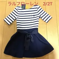 ラルフローレン半袖ワンピース 2/2T