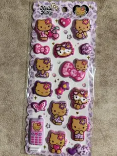 日焼けキティ　マシュマロシール　kitty 即日発送