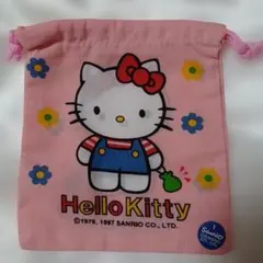 新品　未使用　キティちゃん　 巾着袋