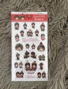 モンチッチ ぷくっとシール　セリア