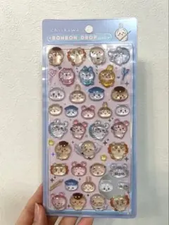 ちいかわ ボンボンドロップシール みんなポーズ