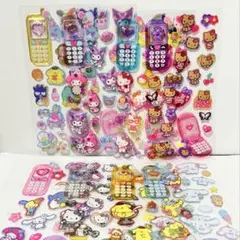 正規品　平成はっぴーフォン　サンリオ8枚セットのサムネイル