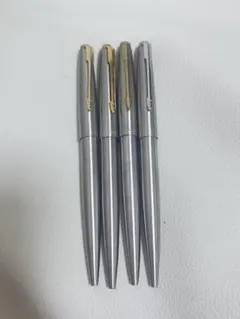 Parkerボールペン 4本セット 金属製