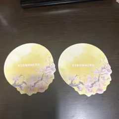 スタバ コースター 桜