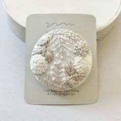 ⑤41 ミナペルホネン パッチンピン ヘアアクセサリーハンドメイド