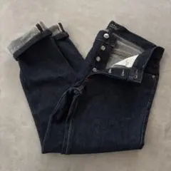 A.P.C. プチスタンダード 濃紺 セルビッチ デニム W27のサムネイル