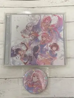 プロセカ　CD　カナデトモスソラ/再生　暁山瑞希　缶バッジ　特典付き