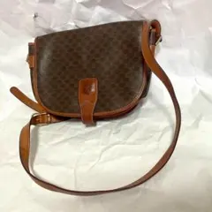 CELINE オールドセリーヌ マカダム柄 ショルダーバッグ トリオンフ PVC