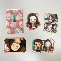 鬼滅の刃 ダイカットステッカーセットの竈門禰豆子