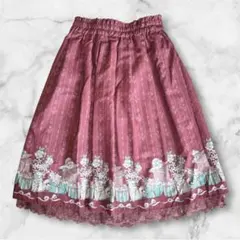 最終【美品】axes femme POETIQUE 猫/フレア/ピンク/ロリータ