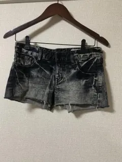 AZUL by moussy♢ブラックデニムショートパンツ