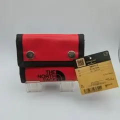 タグ付き THE NORTH FACE BCドットワレット 三つ折り財布 レッドのサムネイル